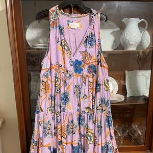 Anthropologie midi length dress, size XL